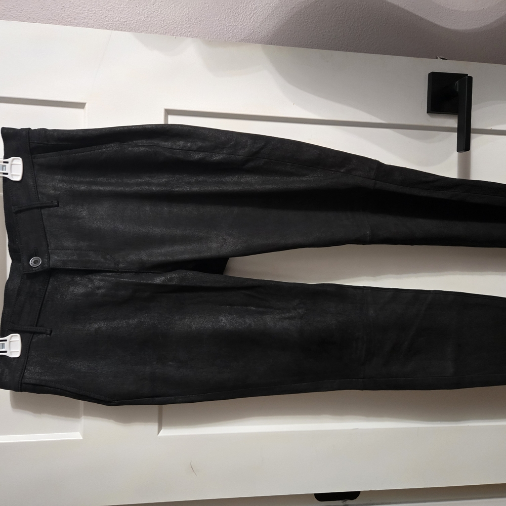rag & bone Black Straight Leg Pants